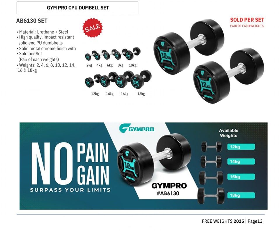 Dumbell set all brand new! (Category: Weights & Dumbbells) located in Quezon City. Submitted by mike10sitaldas (Listing ID 1365419113, Image 1). Description: Dumbell set all brand new! Sold by set By pair or each weights 35,000 Php Pm for inquiries and orders.