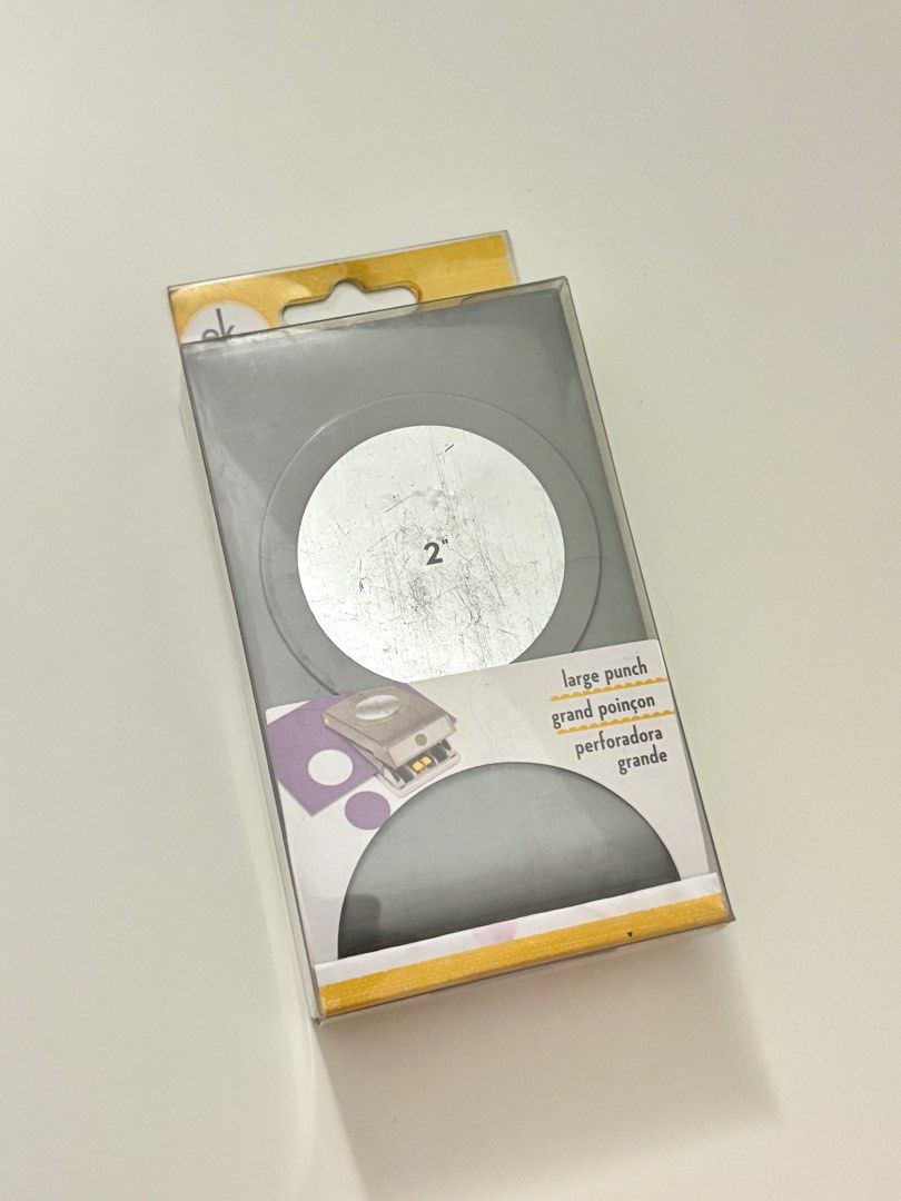 EK Tools 2 inch circle puncher (Category: Craft Supplies & Tools) located in Paranaque City. Submitted by naaaash (Listing ID 1365412335, Image 1). Description: bought second hand.
