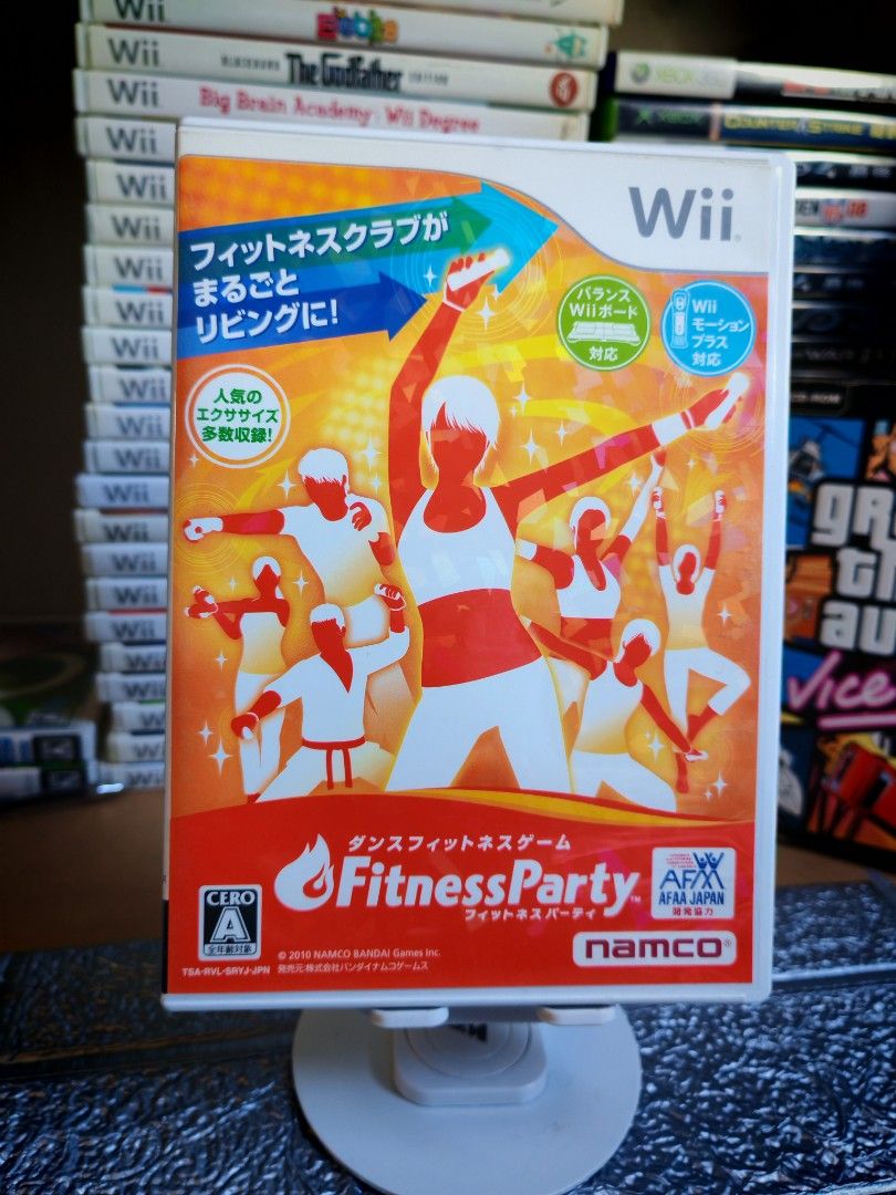 Fitness Party JPN Wii (Category: Nintendo) located in Santa Rosa. Submitted by tristanmunoz (Listing ID 1365375165, Image 1). Description: For sale Php2,000 Fitness Party Japan Version Wii Namco NTSC-J Complete with Manuals Tested working condition 100% Authentic Can do video calls Shipping Nationwide 🛵Lalamove SDD c/o buyer (Gcash/Bank Trans or COD payment) 🚛JNT or LBC strictly Payment First Meetup/Pickup: Sta.Rosa Dita Rotonda, Jollibee Golde