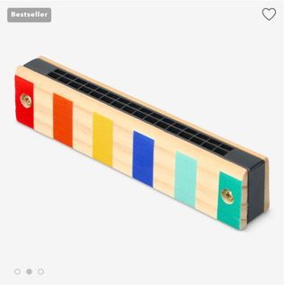 Flying Tiger Wooden Harmonica