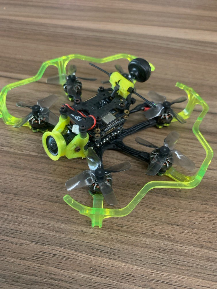 Flywoo Hex Nano HD fpv drone(Caddx Vista Nebula with TBS crossfire unit ...