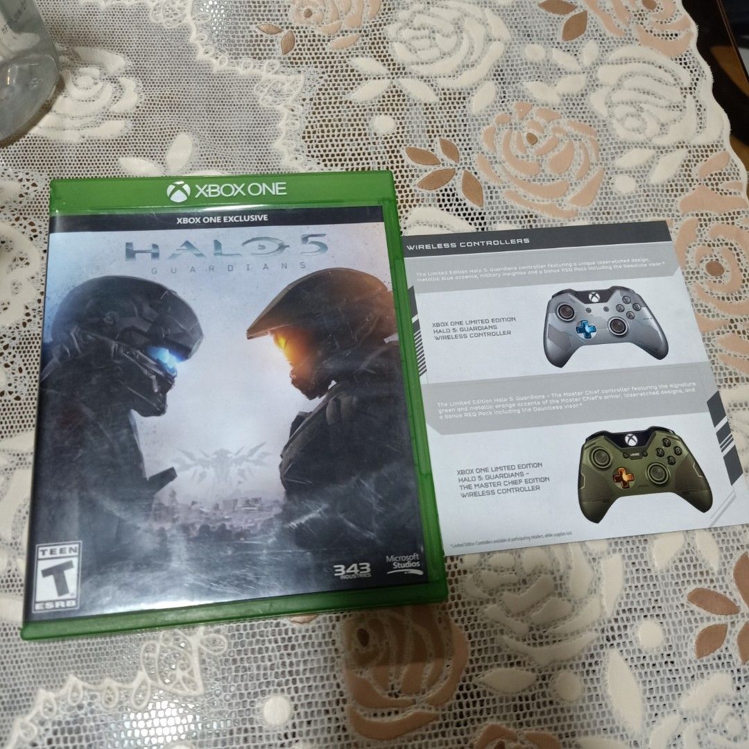 Halo 5 xbox one (Category: Xbox) located in Manila. Submitted by cruzivanpatrick (Listing ID 1365394880, Image 1). Description: Xbox one cd Works series x and xbox one and xbox one slim Pm meet up lrt 1 abad santos station Deliver po kayo mag book g cash or abono rider service Shipping payment first lbc or jrs Thanks god bless gamer.