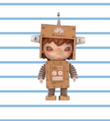 HIRONO ROBOT LITTLE MISCHIEF SERIES (Category: Designer & Blind Box Toys) located in Bulacan. Submitted by ieksheo (Listing ID 1365391917, Image 1). Description: OPENED BOX BUT SEALED FOIL OPENED TO CHECK ONLY price slightly negotiable but pass lowballers.
