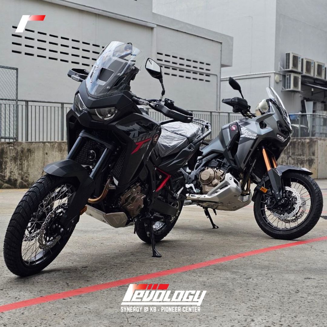 HONDA SERIES ! CRF1100 AFRICA TWIN MANUAL & DCT & CRF1100L ADVENTURE SPORTS | NT1100 MANUAL & DCT | CBR1000RR-R SP & CBR1000RRR | REBEL 500 & 1100 | CBR650R & CBR650-R | CL500AP & HORNET 750 & HORNET 1000 (Category: Class 2) located in Singapore. Submitted by revology (Listing ID 1292889264, Image 1). Description: BRAND NEW ! READY STOCK ! READY TO REGISTER ! HONDA SERIES ! CRF1100 AFRICA TWIN MANUAL & DCT & CRF1100L ADVENTURE SPORTS | NT1100 MAN