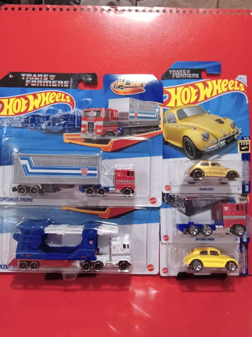 Hotwheels Transformers collections (Category: Vehicle & Diecast Models) located in Manila. Submitted by itas2936619744 (Listing ID 1365425163, Image 1). Description: hotwheels Transformers collections Optimus Prime bumblebee ultra magnus gcash lalamove.