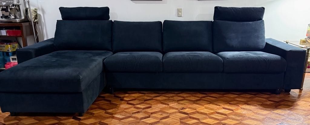 IKEA Vimle Sofa with Headrest (Category: Sofas) located in Quezon City. Submitted by stephliao0421 (Listing ID 1365341437, Image 1). Description: IKEA Vimle Sofa w/ 2 headrest No damage Already plastic wrapped for delivery.