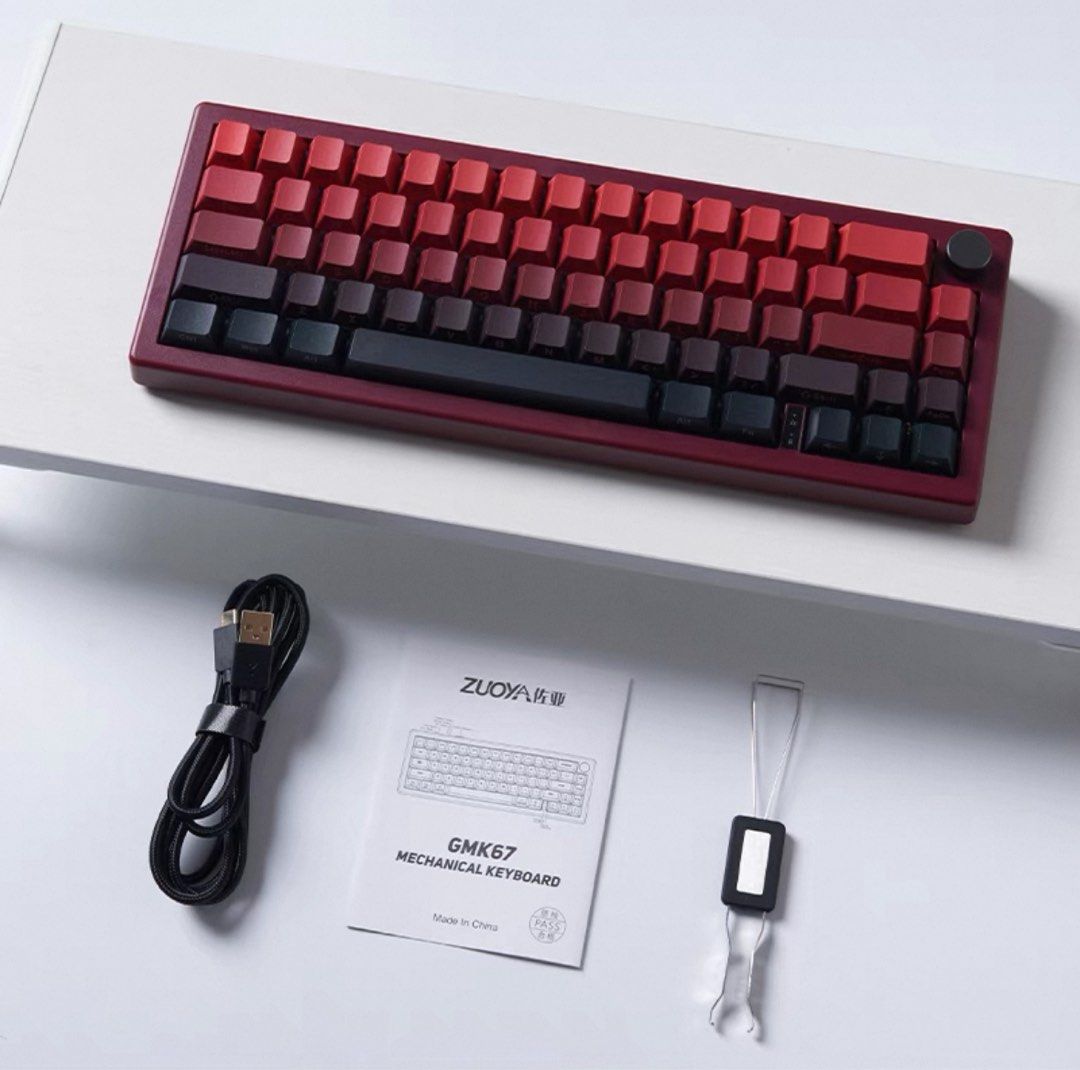 [Instock] GMK67 65% Custom Keyboard Build | Creamy Thocky Silent Clacky | Volume Knob | Wireless62863059369731114