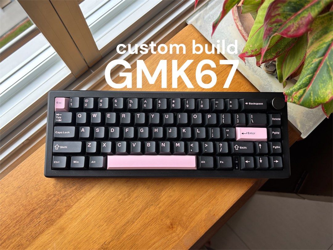 [Instock] GMK67 65% Custom Keyboard Build | Creamy Thocky Silent Clacky | Volume Knob | Wireless62863059369731119