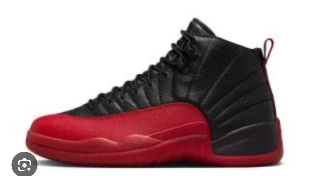 Jordan 12 flu game 2025 (Category: Sneakers) located in Quezon City. Submitted by archjailagan (Listing ID 1365344955, Image 2). Description: Jordan 12 flu game complete with box and receipt from Titan Size 9 Location: sto domingo church qc during sat or sundays, and ortigas center weekdays.