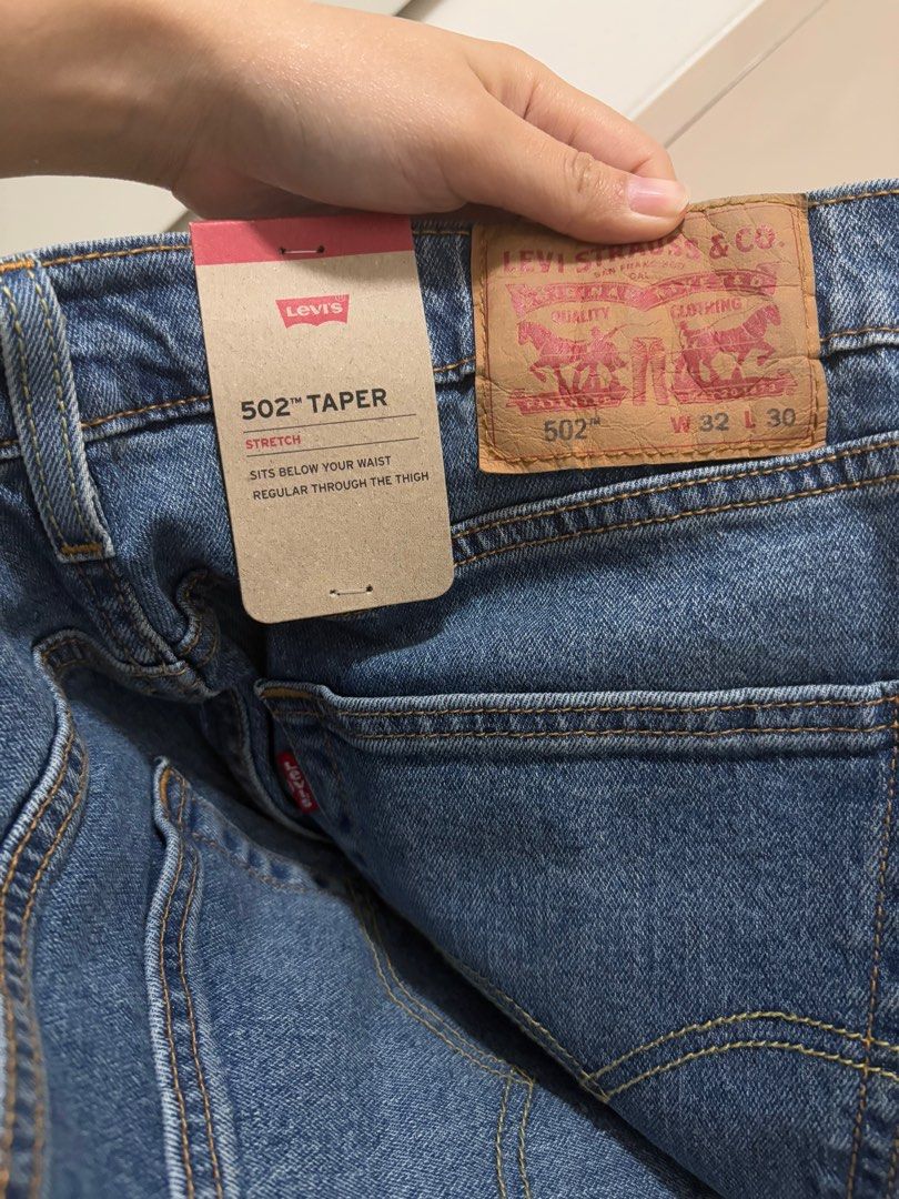 Levi’s 502 (light) (Category: Jeans) located in Las Pinas. Submitted by cmmcacho (Listing ID 1365307696, Image 3). Description: Authentic Levi’s 502 Brand new Size 32 Negotiable.