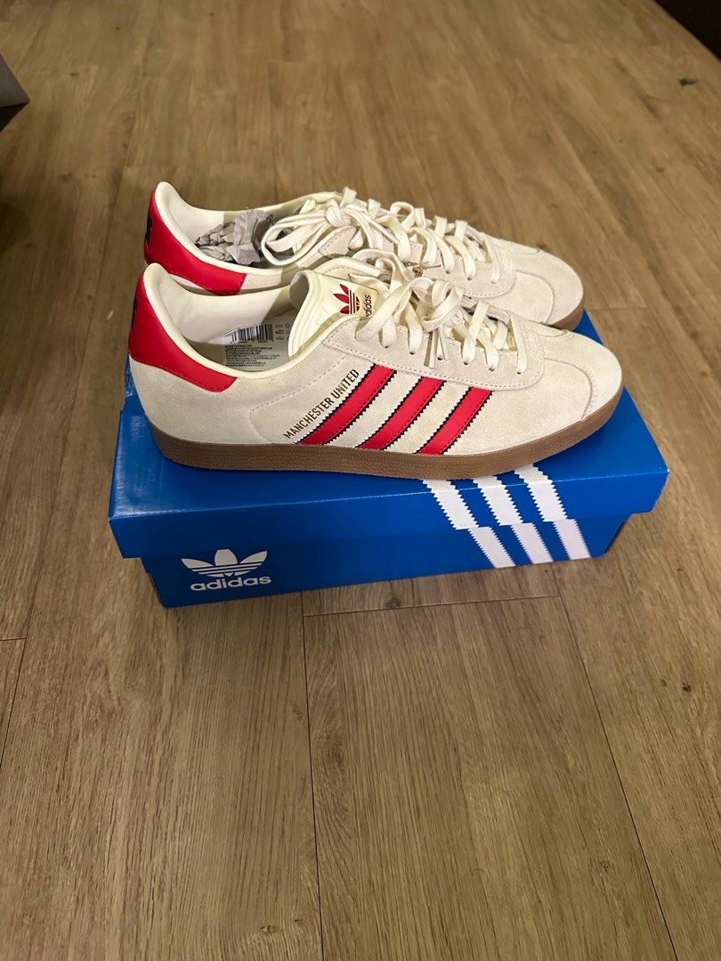 Adidas Gazelle Adidas Bianche E Beige Adidas Originals Gazelle Trainers In  Cream And Burgundy ASOS