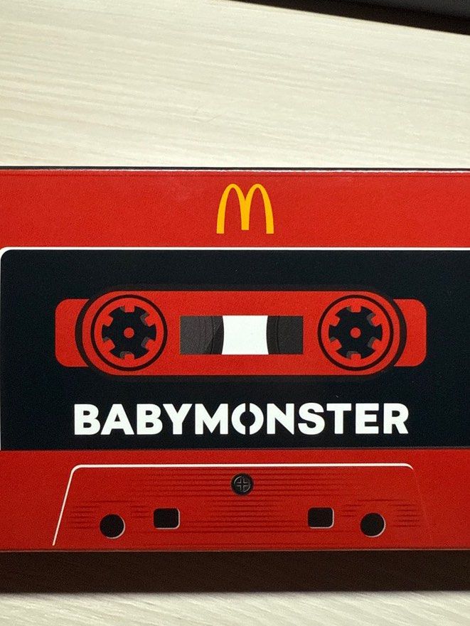 babymonster x McDonald's 香港限定7枚セット(箱なし) McDonald's x BABYMONSTER 小卡, 興趣及遊戲, 收藏品及紀念品