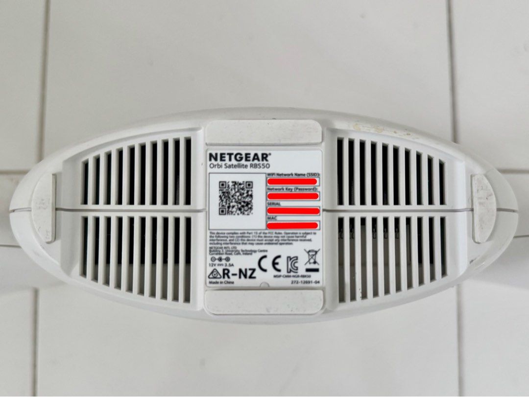 Netgear Orbi WiFi Mesh Router RBR20 & Satellite RBS5063202638861441113