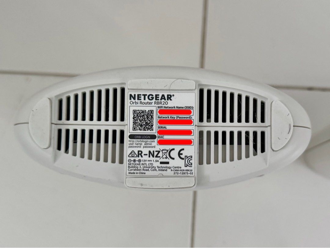 Netgear Orbi WiFi Mesh Router RBR20 & Satellite RBS5063202638861441112