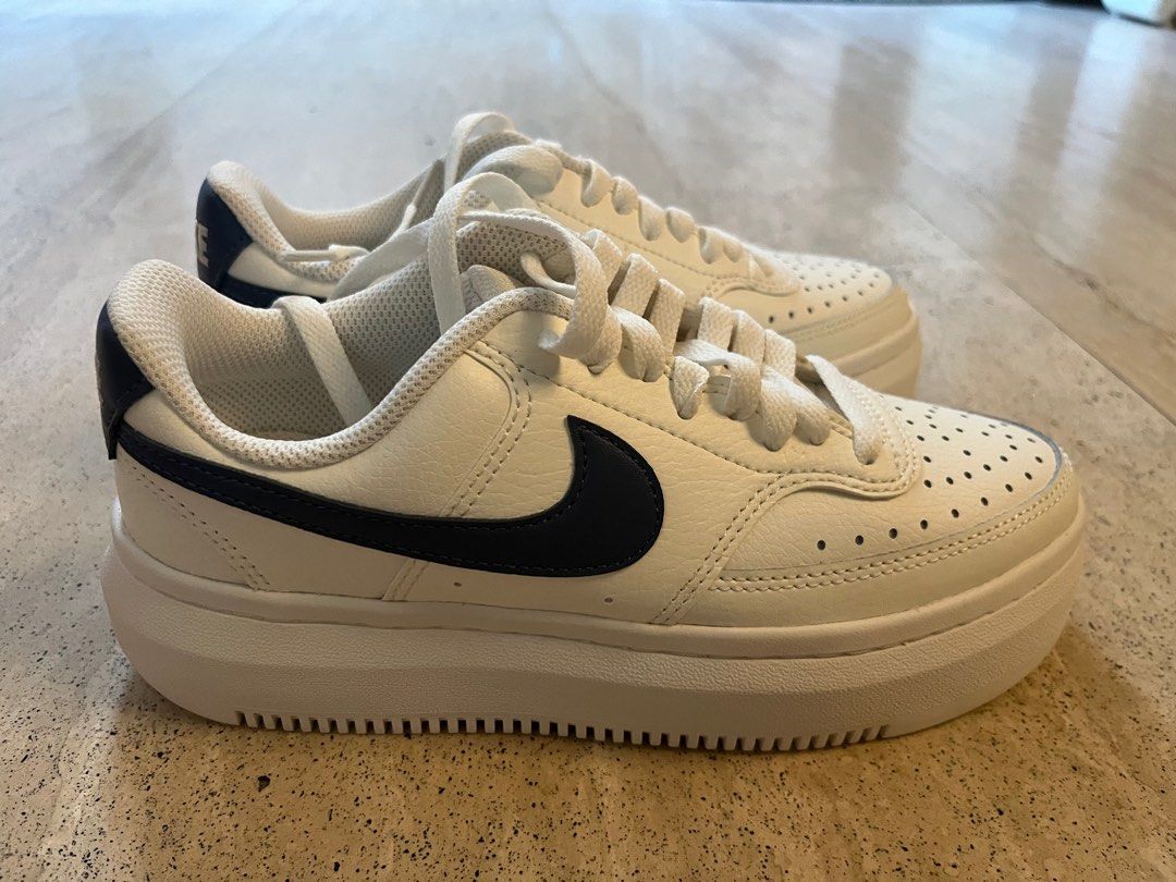 Nike Court Vision (Category: Sneakers) located in Taguig. Submitted by jitbug55 (Listing ID 1365354031, Image 2). Description: Brand new, never worn. Rfs: decluttering. US 6 UK 3.5 23cm .