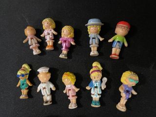 Polly pocket dolls (per piece)