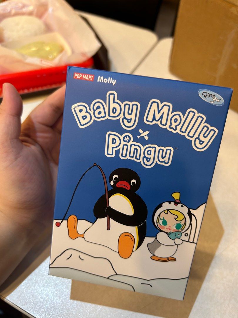 POP MART PINGU X MOLLY (Category: Designer & Blind Box Toys) located in Taguig. Submitted by elahelp (Listing ID 1365341638, Image 2). Description: This is “Don’t Wanna Go Home Molly “ Brand New, I Just opened to check Rfs: Wanted any of the pingu ones instead IF PAYMENT VIA GCASH ASAP can make it 1000 pesos Open for trade for any of the pingus 🥹 .