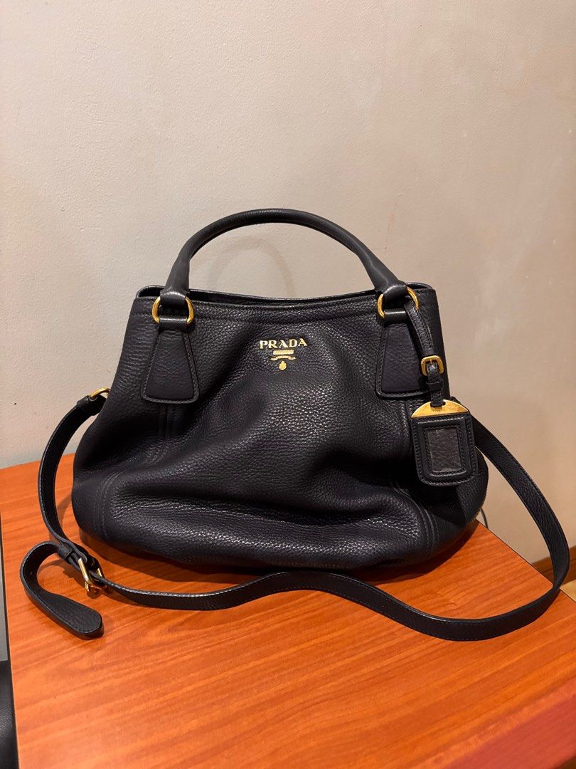 Prada Leather 2-way Bag (Category: Luxury Bags & Wallets) located in Davao. Submitted by cherrysusie (Listing ID 1365427945, Image 2). Description: 🔴Rank SA DM for more inquiries📩 ‼️All bags and shoes posted are authentic. Disclaimer: We are not affiliated with the brands we sell. All trademarks and/or copyrights belong to the respective owners..