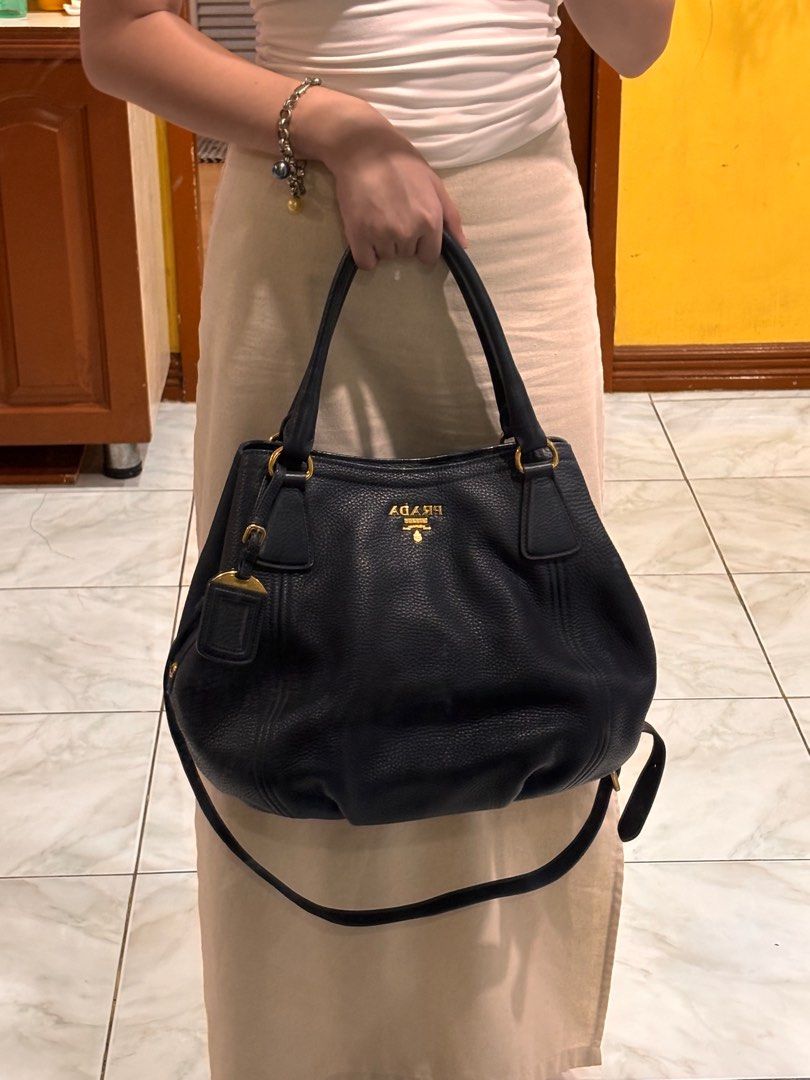 Prada Leather 2-way Bag (Category: Luxury Bags & Wallets) located in Davao. Submitted by cherrysusie (Listing ID 1365427945, Image 1). Description: 🔴Rank SA DM for more inquiries📩 ‼️All bags and shoes posted are authentic. Disclaimer: We are not affiliated with the brands we sell. All trademarks and/or copyrights belong to the respective owners..