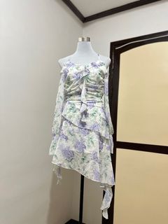 Fairy Dress | Ruffle Trim Floral Dress | Asymmetrical Hem Sundress for Women | Sleeveless Summer Dress | Cute Korean Style Casual Dress | Flowy and Lightweight Sundress for Beach, Picnic, or Casual Days | Perfect for Summer, Vacations, or Day Outings
