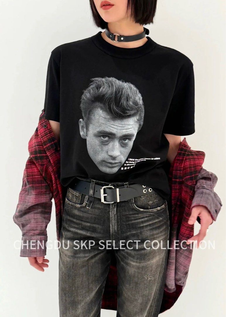 sacai 25ss James Dean T-Shirt Tシャツ　白サイズ4 サカイ - sacai | James Dean Photo T-Shirt-White-4の通販