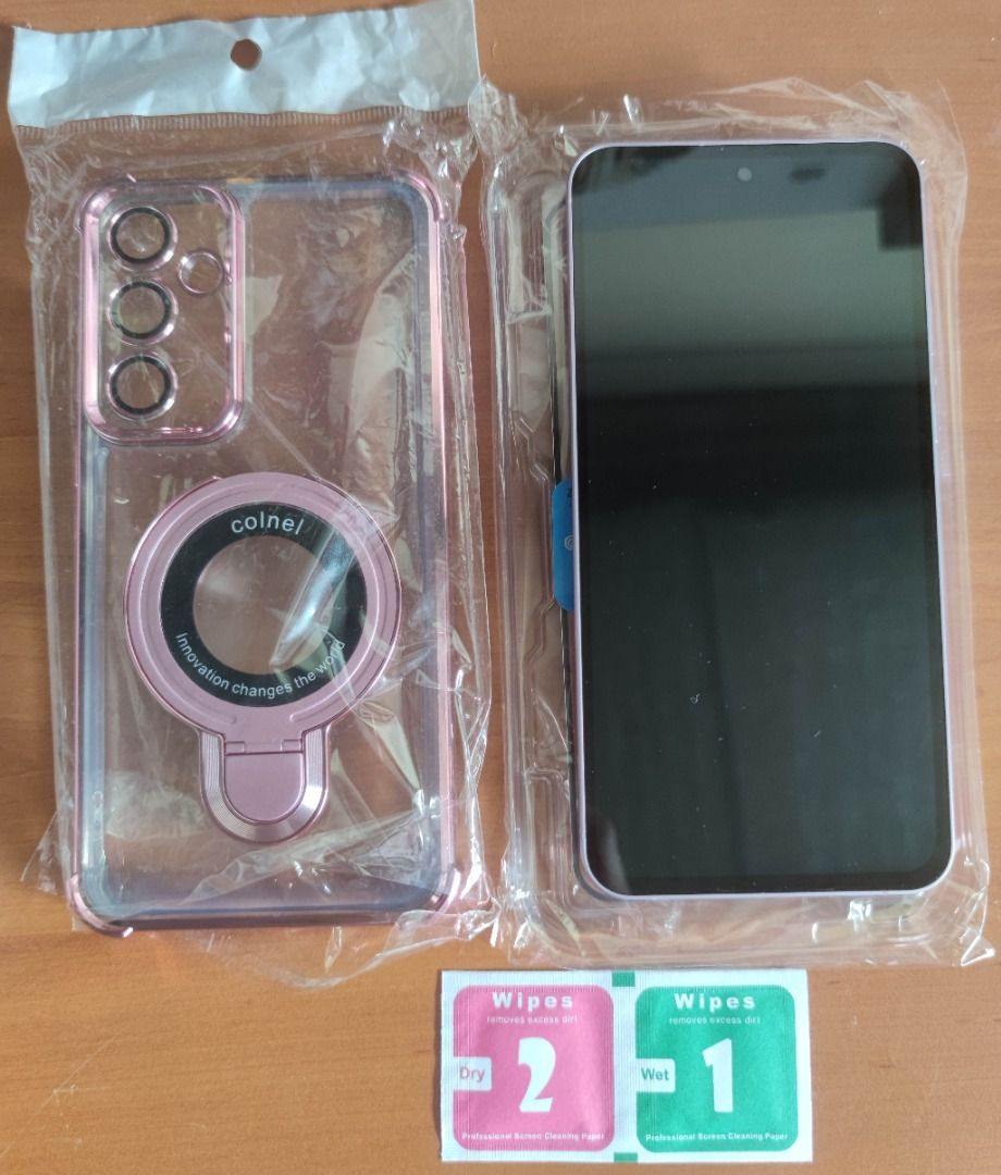 Samsung A55 5G 8GB/256GB (Category: Samsung) located in Caloocan City. Submitted by shyrelnaoe-12319 (Listing ID 1365435760, Image 2). Description: For sale: Samsung Galaxy A55 5G 8gb/256gb color: Lilac Rush Like New, as in bago pa. with box Unit and cable, with free casing and tempered glass Needs cash asap Php16500 Paranaque Location For any questions, please pm me directly. Please respect my post. Thank you. #samsunggalaxy #Samsung #5g #androi
