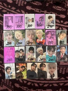 SEVENTEEN ASSORTED PHOTOCARDS