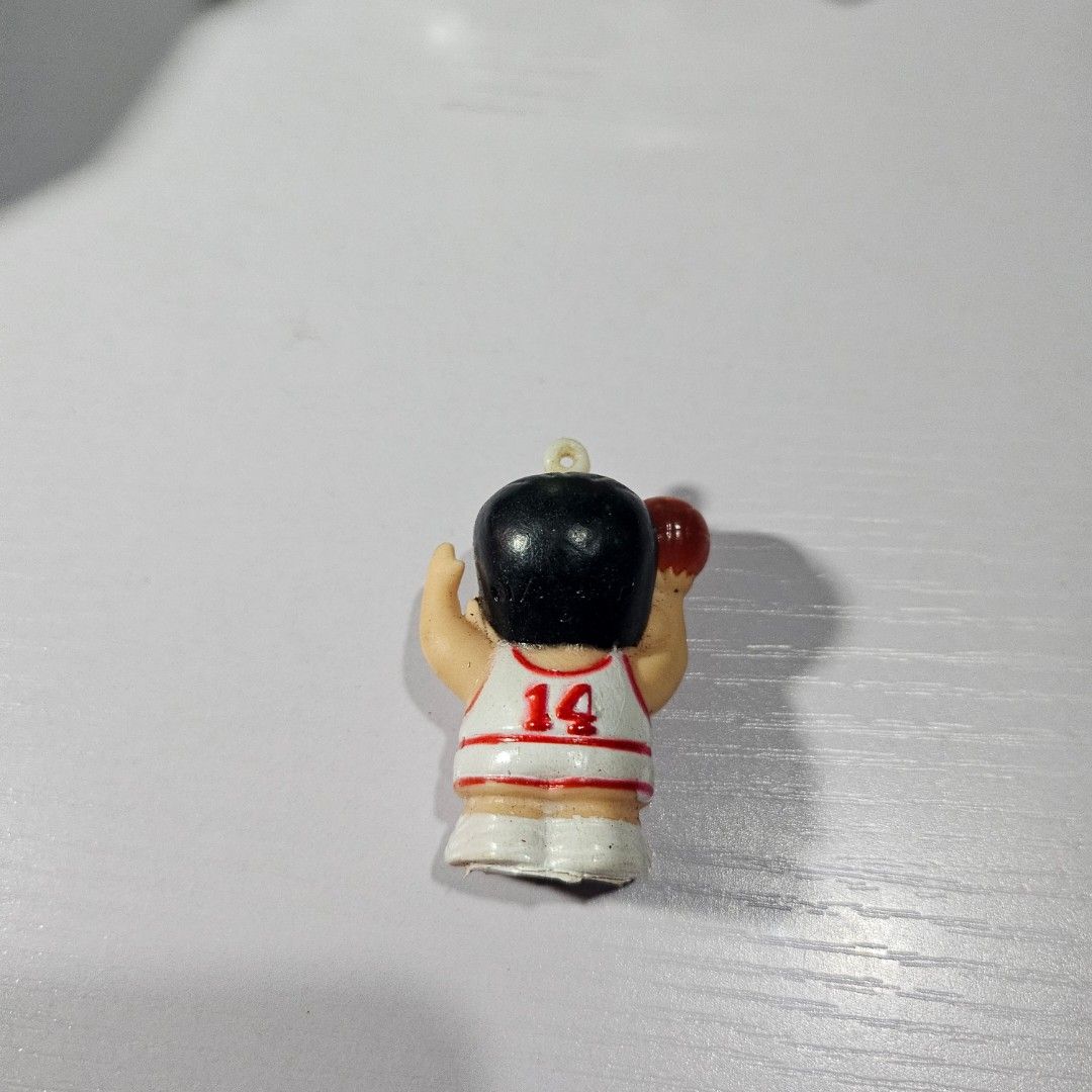 Slam Dunk Mitsui keychain (Category: Character Goods) located in Manila. Submitted by blackstar027 (Listing ID 1365449308, Image 2). Description: Please refer to the images for the actual item. MOP - gCash - BPI, Union Bank, AUB, ShopiPay.
