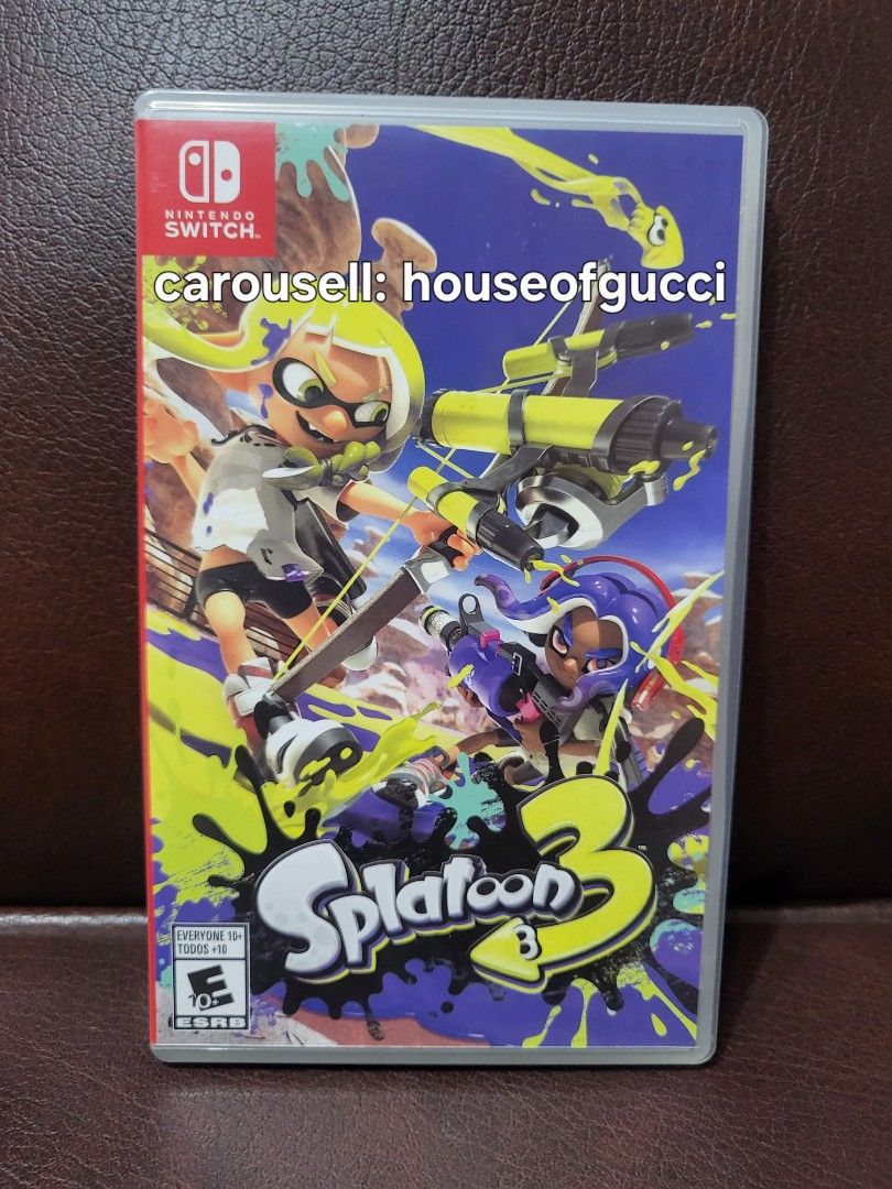 Splatoon 3 (Category: Nintendo) located in Cainta. Submitted by houseofgucci (Listing ID 1365429683, Image 1). Description: RUSH SALE! REPRICED LPP UNUSED and Barely used games all bought from Datablitz UNUSED Paper Mario Origami King 1200 ❌️ SOLD UNUSED Metroid Dread 1500 ❌SOLD The Legend of Zelda Breath of the Wild 1500 UNUSED Splatoon 3 1800 UNUSED Bayonetta 3 Trinity Masquerade Edition with pre-order benefit coaster - 5000 Bayonetta 2 - RESER