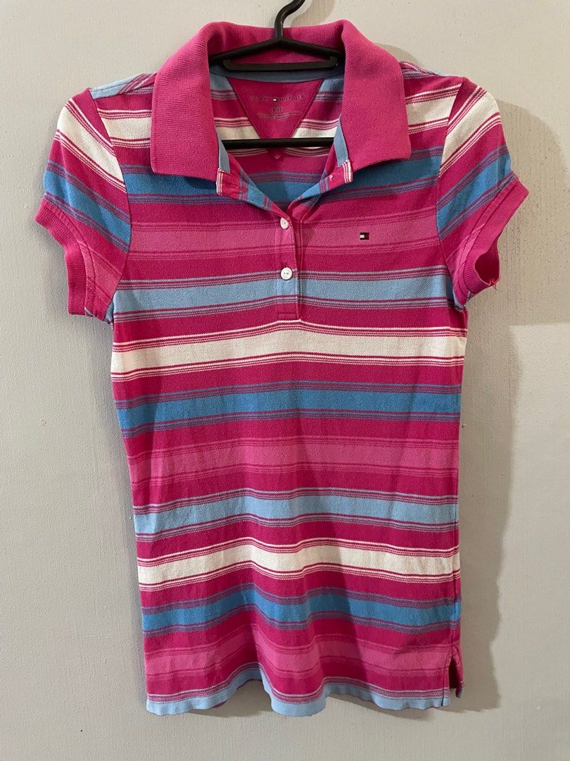 Tommy Hilfiger size M 8-10 y/o (Category: Babies & Kids Fashion) located in Rodriguez. Submitted by infinityjdg (Listing ID 1365417561, Image 1). Description: Tommy Hilfiger size M 8-10 y/o In good used condition Issue: lost 1 button at the upper part though barely noticeable.