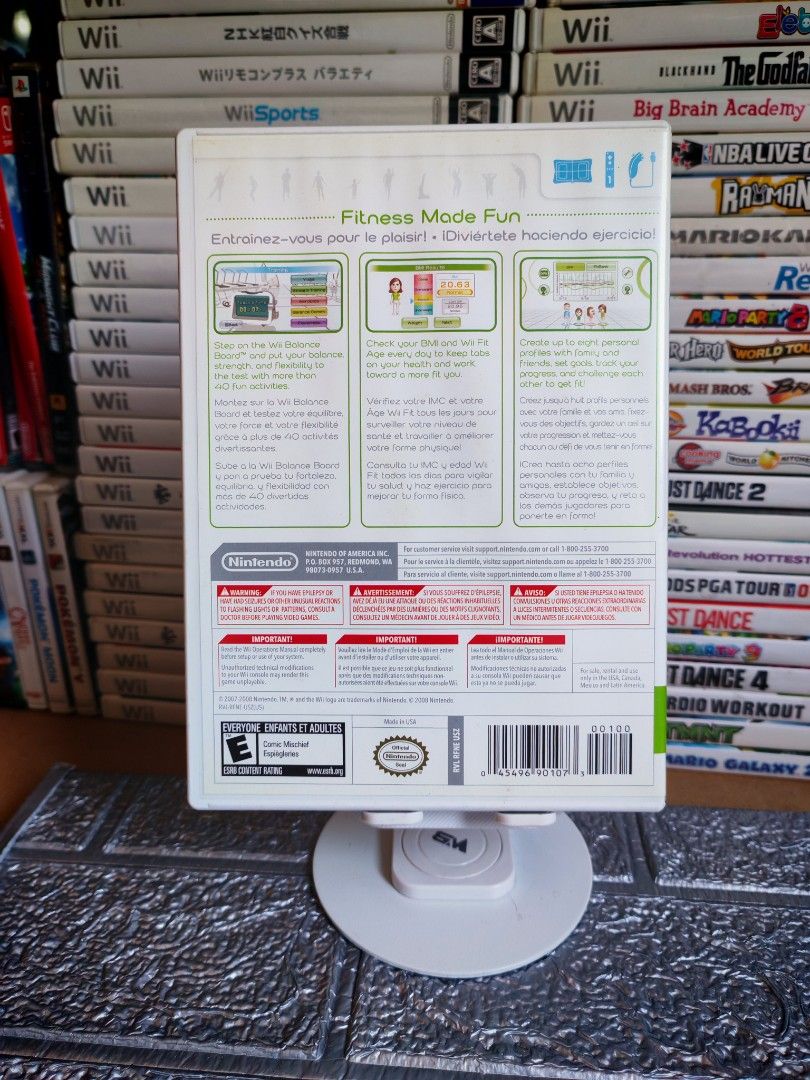 Wii Fit (Category: Nintendo) located in Santa Rosa. Submitted by tristanmunoz (Listing ID 1365370148, Image 2). Description: For sale Php300 Wii Fit Nintendo NTSC-U Complete with Booklet and Manuals Tested working condition 100% Authentic Can do video calls Shipping Nationwide 🛵Lalamove SDD c/o buyer (Gcash/Bank Trans or COD payment) 🚛JNT or LBC strictly Payment First Meetup/Pickup: Sta.Rosa Dita Rotonda, Jollibee Golden City, 711 Balibago, Cab