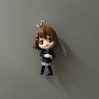 yui hirasawa k-on figure keychain anik anik phone charm
