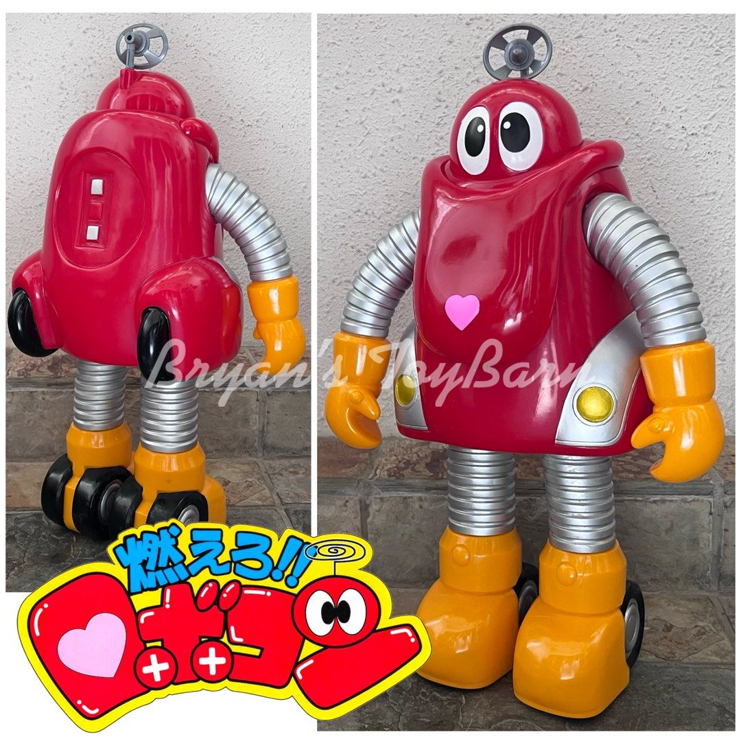18inch Moero!! Burn Robocon Vintage Soft Vinyl Sofubi Robot Action ...