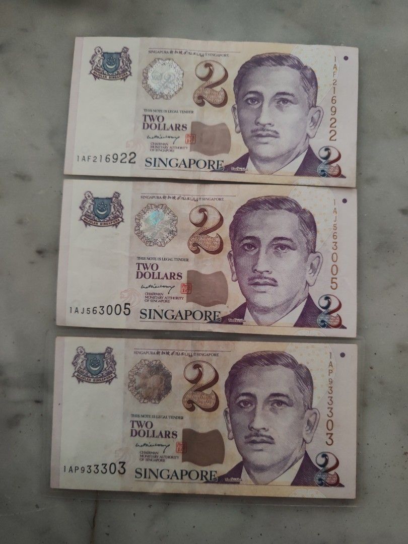 1A LHL signature SGD2 paper portrait, Hobbies & Toys, Memorabilia ...