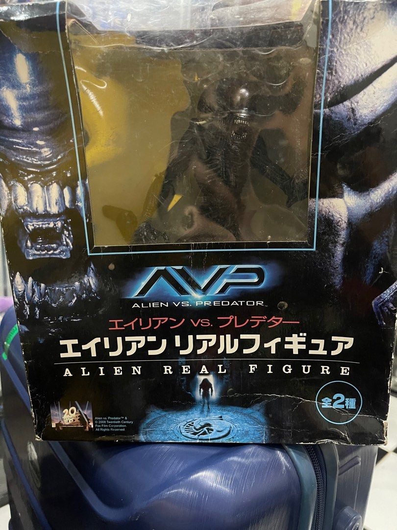 Alien Vs Predator Alien Figure Japan Release FuRyu (Category: Figurines & Statues) located in Taguig. Submitted by johnhb (Listing ID 1365637744, Image 1). Description: Box condition 5/10 but figure is still pristine MOP: GCash MOD: Lalamove from BGC.