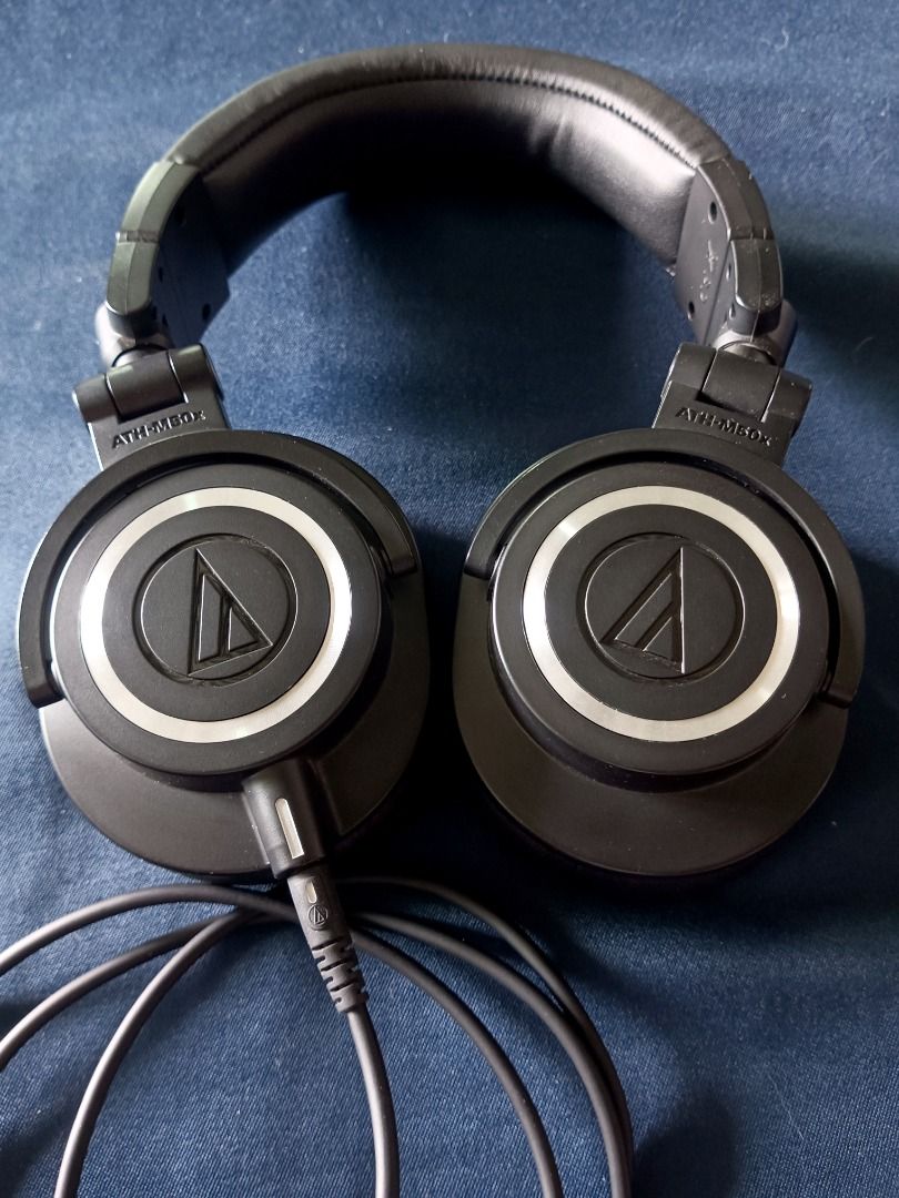 audio technica ath m50x (Category: Headphones & Headsets) located in Dasmarinas. Submitted by raf.raf1 (Listing ID 1275052504, Image 3). Description: for sale audio technica ath-m50x complete with box and manual used but good as new purchase abroad condition 10/10 rfs need funds.
