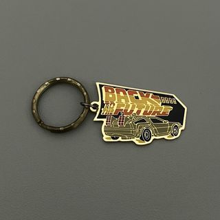 back to the future metal keychain anik anik
