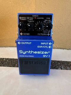 Boss Sy-1 (bass/guitar synth pedal)