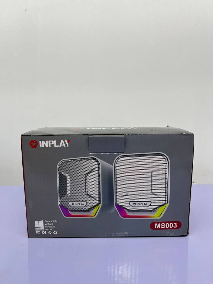 Brandnew Inplay MS003 Speaker (Category: Soundbars, Speakers & Amplifiers) located in Cavite. Submitted by dwelancas79880 (Listing ID 1365523651, Image 2). Description: INPLAY MS003 GAMING SPEAKER - 3D SURROUND - ULTRA LIGHT WEIGHT DESIGN - NON MAGNET MATERIAL BODY - HIGH RES AUDIO - PORTABLE INPLAY MS003 is a portable USB powered speaker built in sound amplifier, designed for mobile gaming and music. The size is tiny but mighty, giving you the b