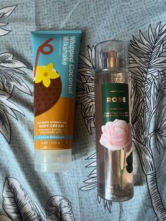 Bundle BBW Rose Mist and Body Cream