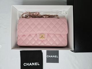 Chanel vintage pink in ghw
