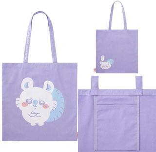 New Chiikawa Flying Squirrel Momonga Peach Canvas Bag Tote Bag629785904410911121