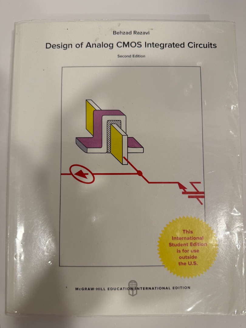 Design of Analog CMOS Integrated Circuits（類比積體電路設計）Razavi 第二版 國際學生版, 書籍 ...