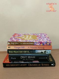 Drift House: The First Voyage, The Printer's Devil, Vinegar Hill, The Princess Diaries, His Bright Light
