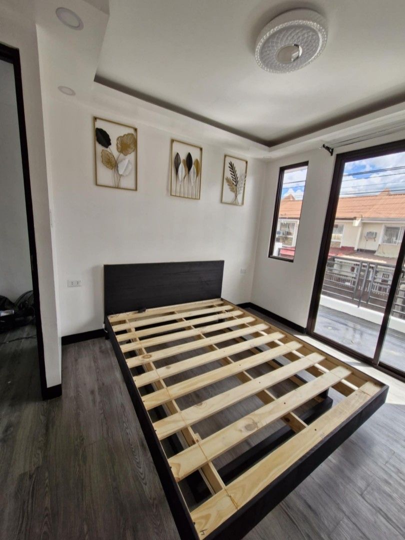 FLOATING BED BLACK STAIN FINISH (Category: Bed Frames & Mattresses) located in General Trias. Submitted by jameswoodlike (Listing ID 1365532191, Image 1). Description: 👁️At James Woodlike, the best furniture products is made at insanely AFFORDABLE PRICES! Don't hesitate, message us to order now! 🏃⏰⏰ 📌 Direct manufacturer from Imus est 2020 ✅ We deliver nationwide ✅ We are made to order ✅ Made of Canadian pine Solid Wood 💯 Matibay!! 💯 Quality