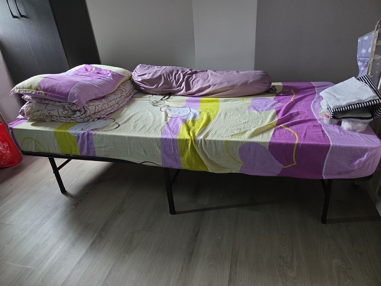 Foldable Bed Frame single (exclude mattress)65075083507457113