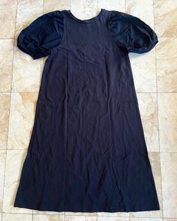 GU by Uniqlo puff sleeve dress Medium