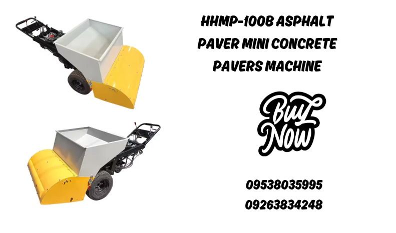 HHMP-100B Asphalt Paver Mini Concrete Pavers Machine, Everything Else ...