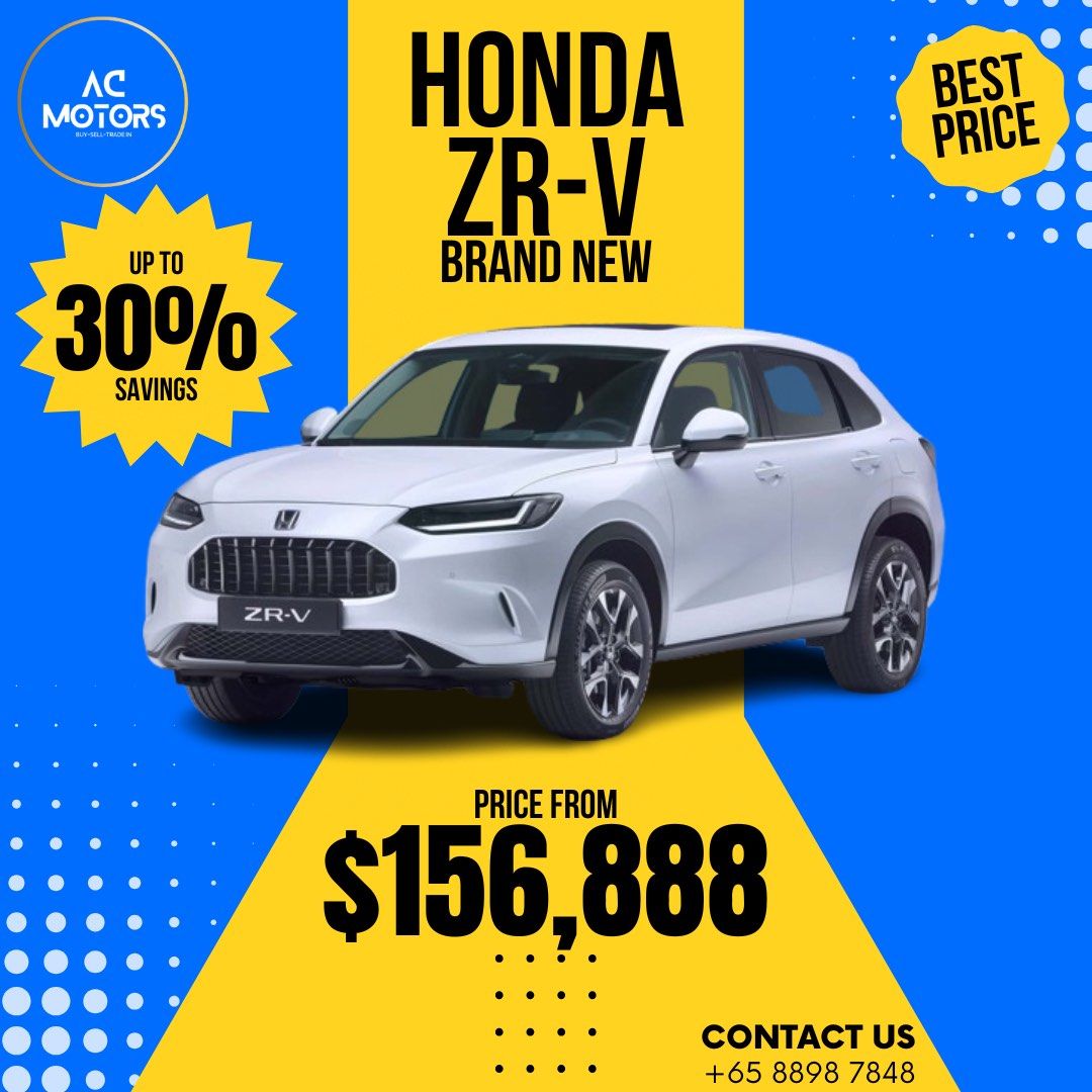 Honda ZR-V 2.0 Hybrid (BRAND NEW)628726837386251115