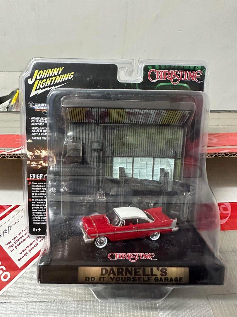 Johnny Lightning (Category: Vehicle & Diecast Models) located in Manila. Submitted by markamote (Listing ID 1365618600, Image 1). Description: FS 1,500 Johnny Lightning 1:64 Christine Plymouth Fury with Garage Diorama San Andres Bukid, Manila.